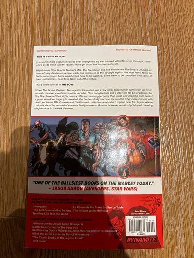 The Boys Omnibus Volume 3 Trade Paperback 20 year anniversary edition