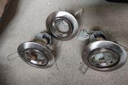New silver wall /ceiling spotlights 14 each
