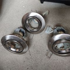New silver wall /ceiling spotlights 14 each
