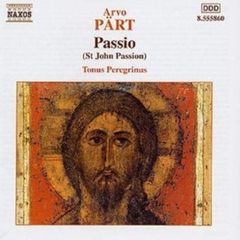 Arvo Part. Passio. CD. Free Postage!