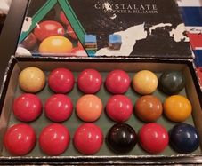 snooker balls