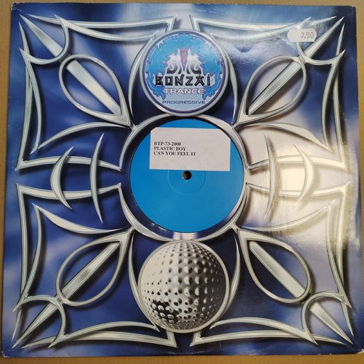 SOLD - Plastic Boy - Can You Feel It - Teardrops from above - Bonzai Progressive Trance - Classic M.I.K.E. 12" AKA PUSH!