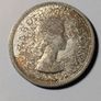 South Africa Silver Shilling 1954 Image 3