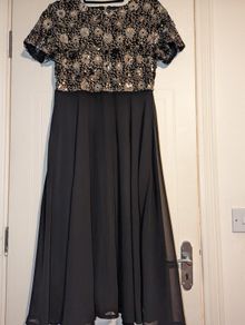 stunning floral midi dress from Ana and Eva