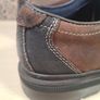 mens CLARKS BURCHILL DERBY OXFORD brown beeswax leather shoes Size UK 8 EU 42 Image 8