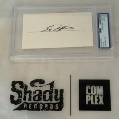 50 Cents PSA'd Autograph