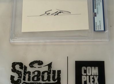 50 Cents PSA'd Autograph