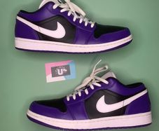Nike Air Jordan 1 Low OG Purple Black