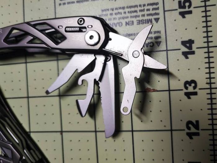 Gerber steel and aluminium multi-tool