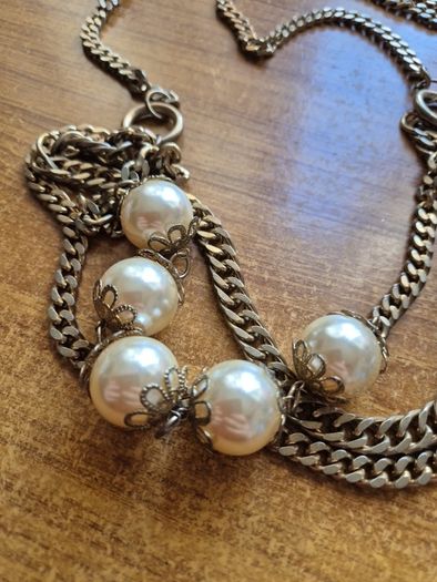 Vintage 3 strand Necklace/ Belt