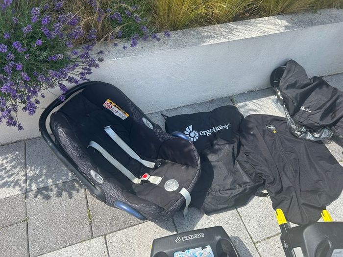 Pram and car seat bundle