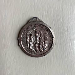 35mm medal John Paul II Pope saint Christopher protect us