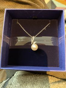 Swarovski pearl pendant