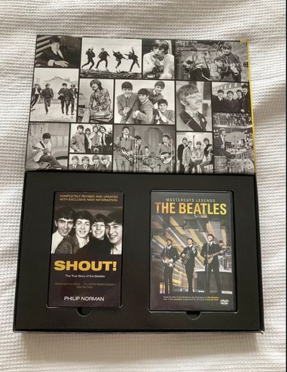 The Beatles collection book and dvd