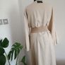 STAFF Hand made linen coat or dress , kimono one size 12- 14 - 16 Image 10
