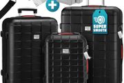 3-Piece Hard Shell Luggage Set Suitcase Set