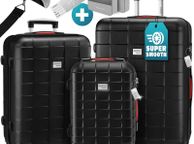 main image for ad 3-Piece Hard Shell Luggage Set Suitcase Set