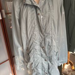 Normann Duck Egg Blue Rain Coat - Size 20