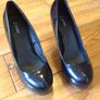 Size 4 Black Patent High Heels Image 2