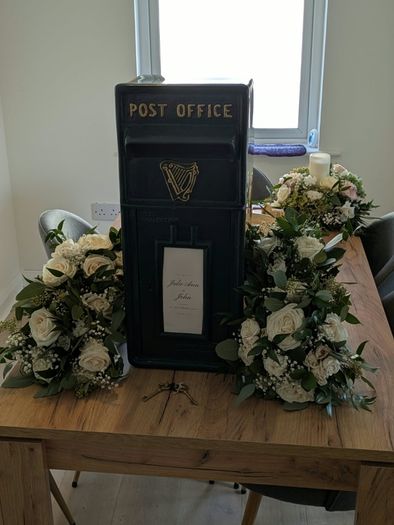 Wedding Post Box/ Postbox Hire- Lockable card box- Naas Kildare