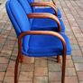 3 Upholstered Bentwood Chairs Image 4