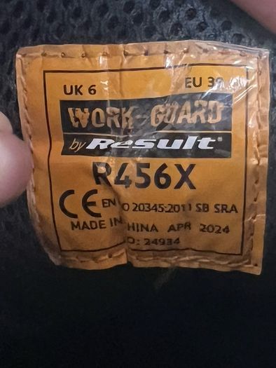 Safety work shoes