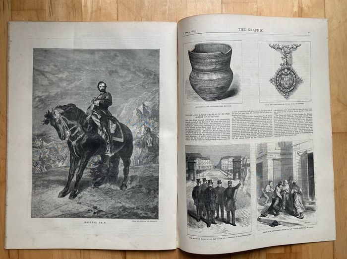 The Graphic newspaper Jan 14, 1871