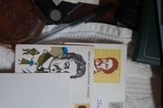 stamps fdc irish art and literature