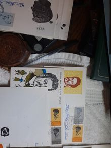 stamps fdc irish art and literature