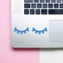 Sleepy Eyes Vinyl Decal, Eyelashes Sticker for Apple Macbook, iPad iPhone Laptop Car Bumper Truck Window Decal, Fashion Decals, Eyelashes Image 3