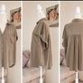 F&F Khaki Oversized Shirt  Size 20 Image 2