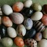 Vintage Polished Stone Marble Onyx Eggs lot of 29 Image 2