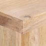 Dining Table 120x120x77 cm Solid Mango Wood Image 7