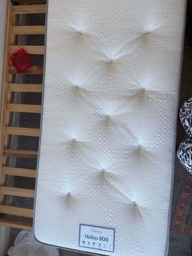Quality Build Single Bed With New Pocket Sprung Mattress