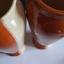 Pair of Vintage Art Deco Style Ceramic Vases Image 5