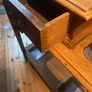 Solid oak umbrella/ walking cane . Hall stand Image 4