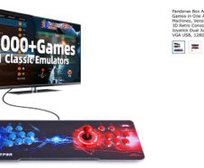 Retro Console with Arcade Play Video Games