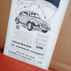 Vw Beetle Reproduction Ireland poster, Irish Memorabilia