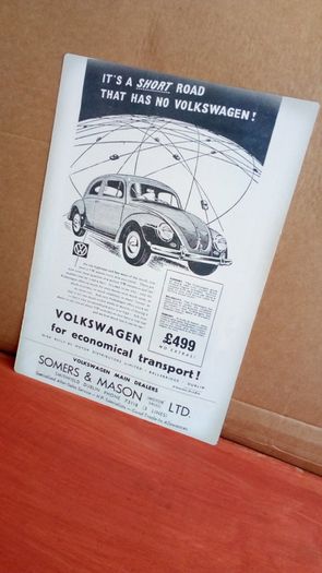 Vw Beetle Reproduction Ireland poster, Irish Memorabilia
