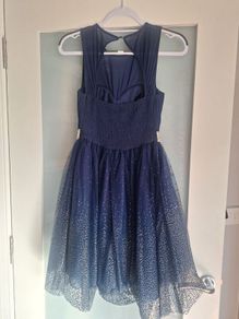 Navy occasion dress