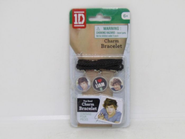One Direction 1D Charm Bracelet Liam New In Box Sealed