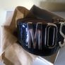 Moschino Logo- Plaque Leather Belt Image 3