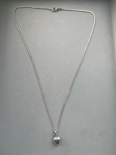 sterling silver heart necklace