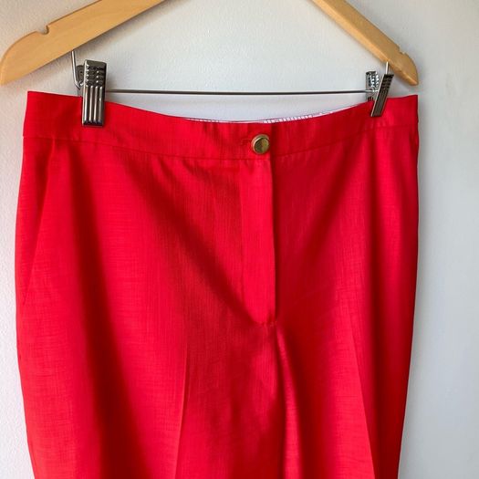 Ted Baker Coral Pink Tailored Crop Trousers