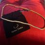 Dylan Oaks Gold Tennis Necklace Image 4