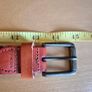 Osprey Mans Brown Real Leather Belt - New Image 6