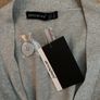 Brand New Ladies Grey Long Cardigan Size 10 Image 2