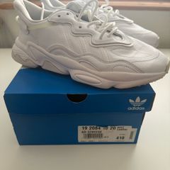Adidas white Ozweego Trainers