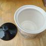 Vintage pottery storage jar Image 9