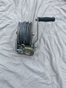 Boat trailer winch manual